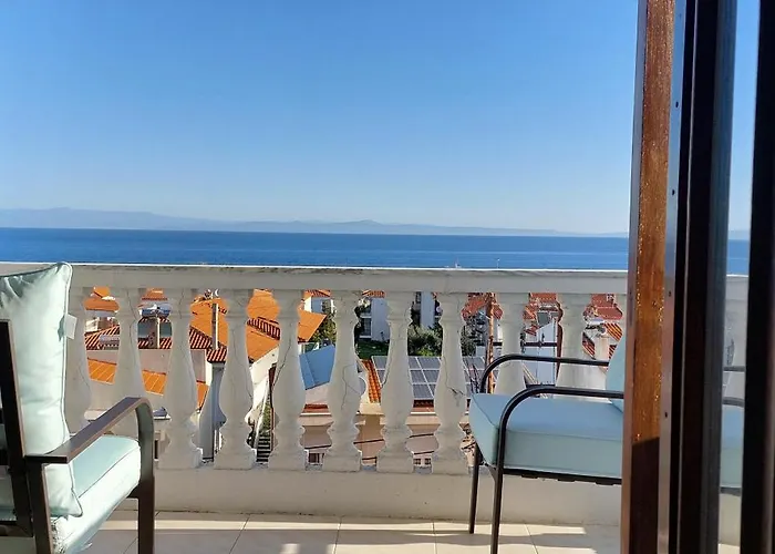 Apartamento Artemis тюркоазна гледка към морето Polychrono