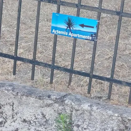 Artemis тюркоазна гледка към морето Lägenhet Polikhronon